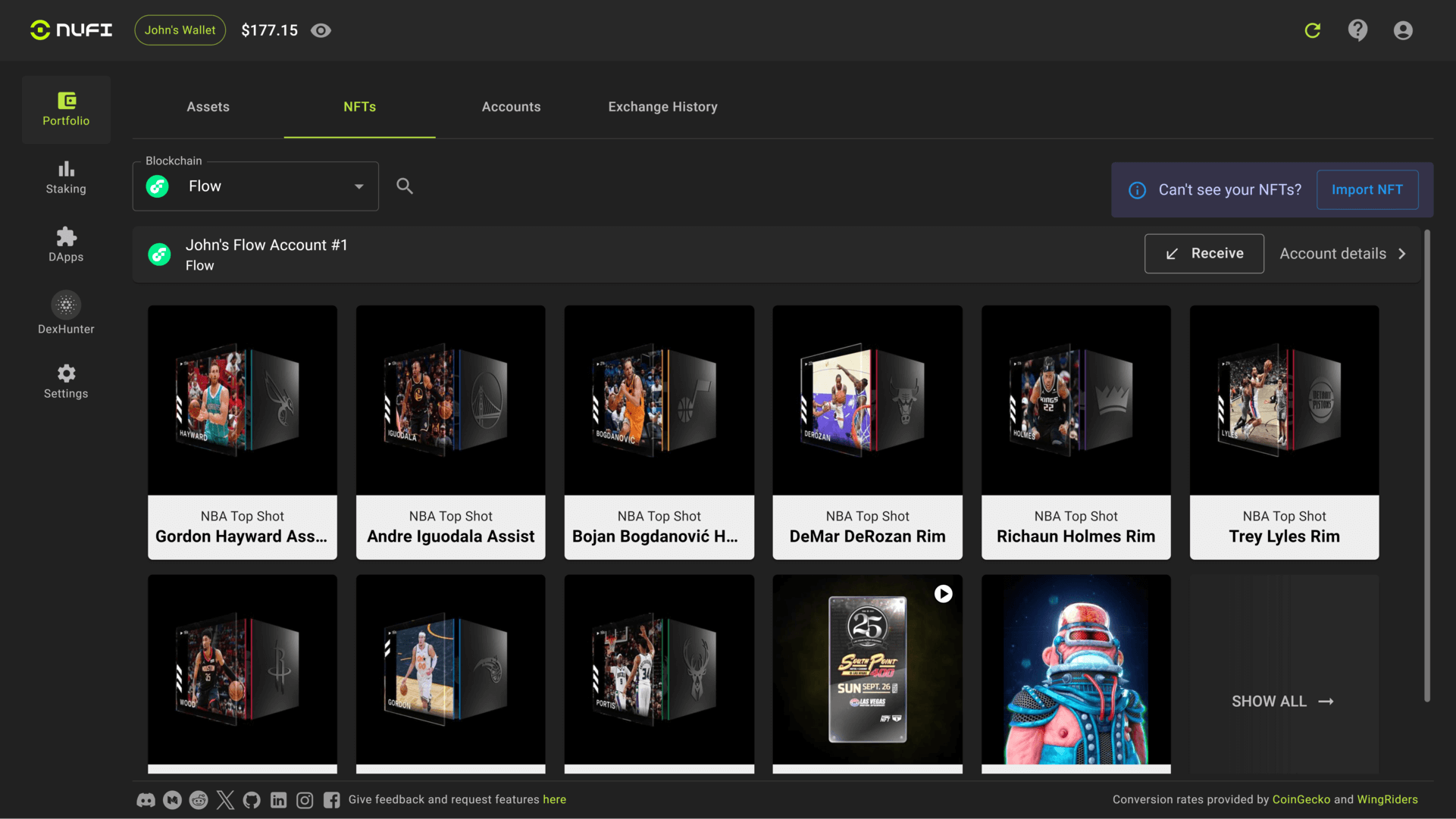 App screenshot
