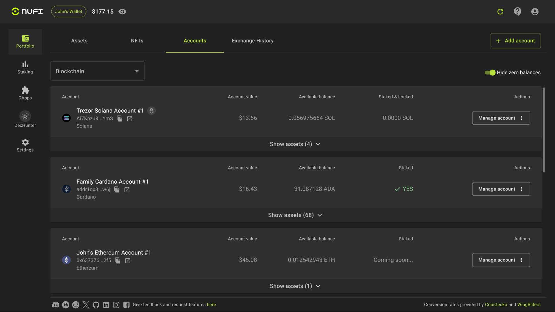 App screenshot