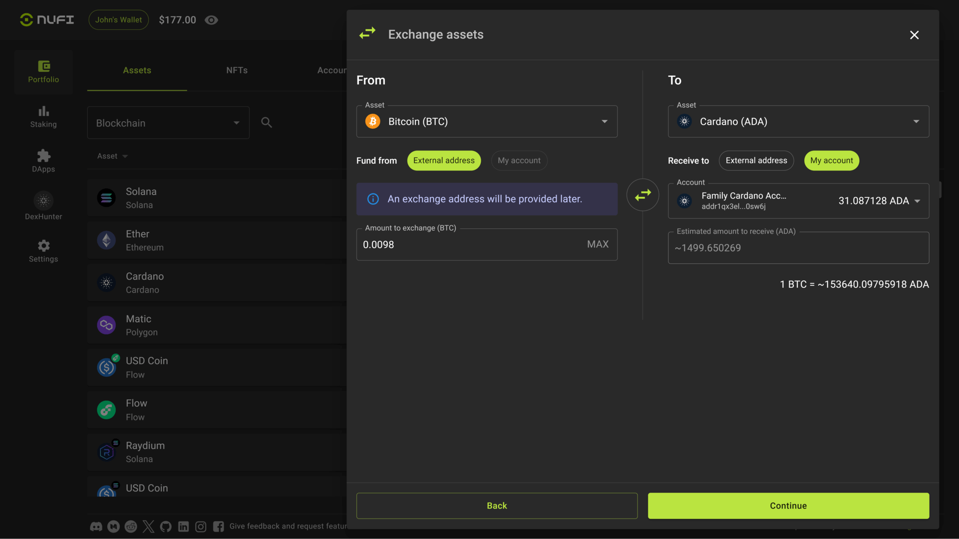 App screenshot