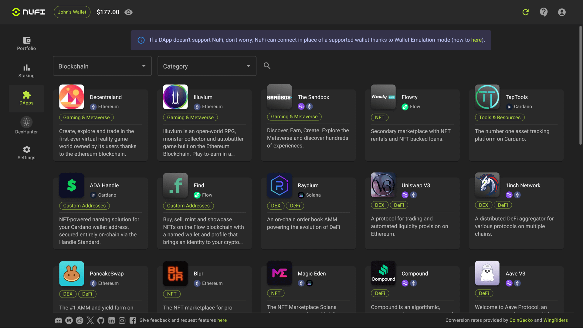 App screenshot